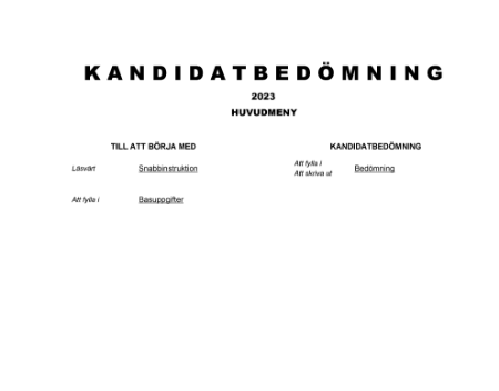 Kandidatbedömning