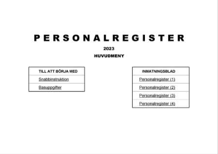 Personalregister