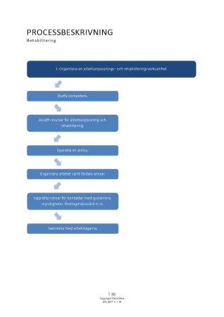 Processbeskrivning - Rehabilitering