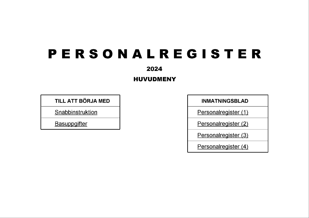 Personalregister